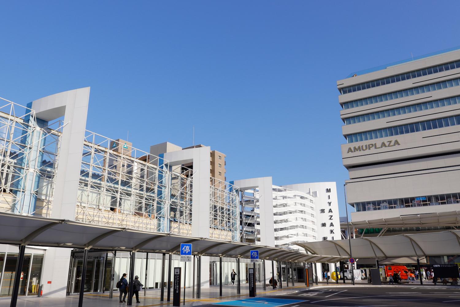 宮崎站:宮崎站內方便的旅遊服務中心-1
