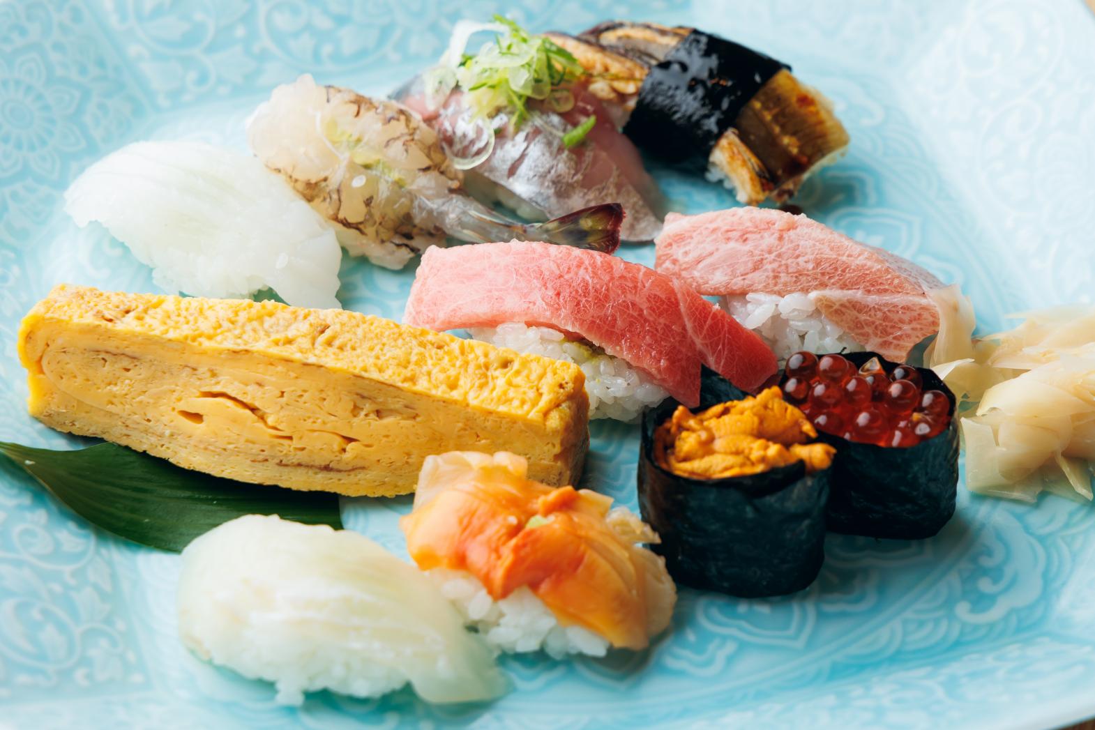 宮崎の新鮮な「旨い」魚を「鮨」でいただく-0