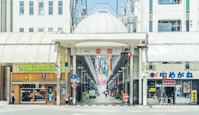 ・Ichibangai Shotengai (shopping arcade)-0