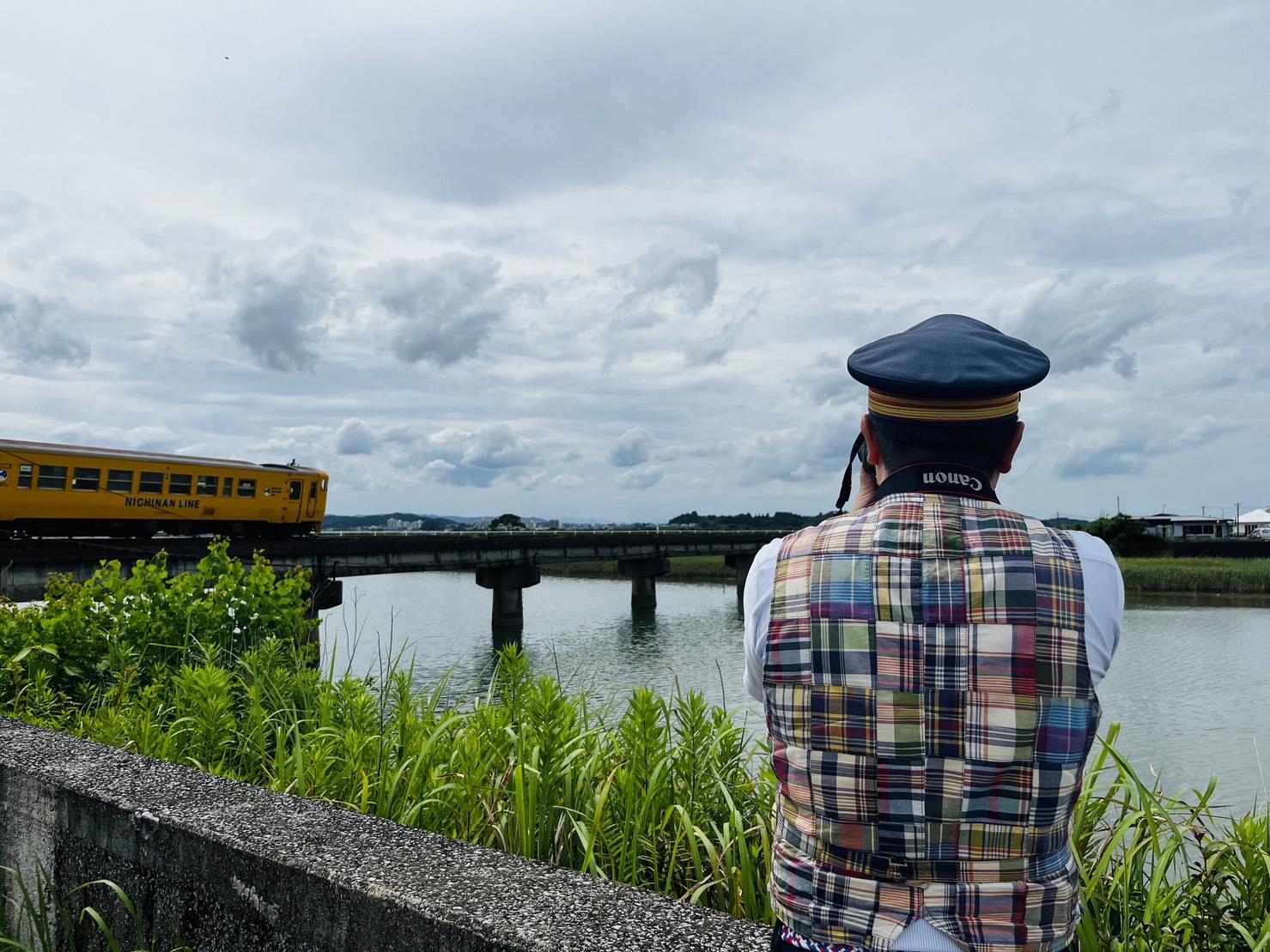 宮崎の代表的な観光地青島のすぐ近く「加江田川橋梁」-0