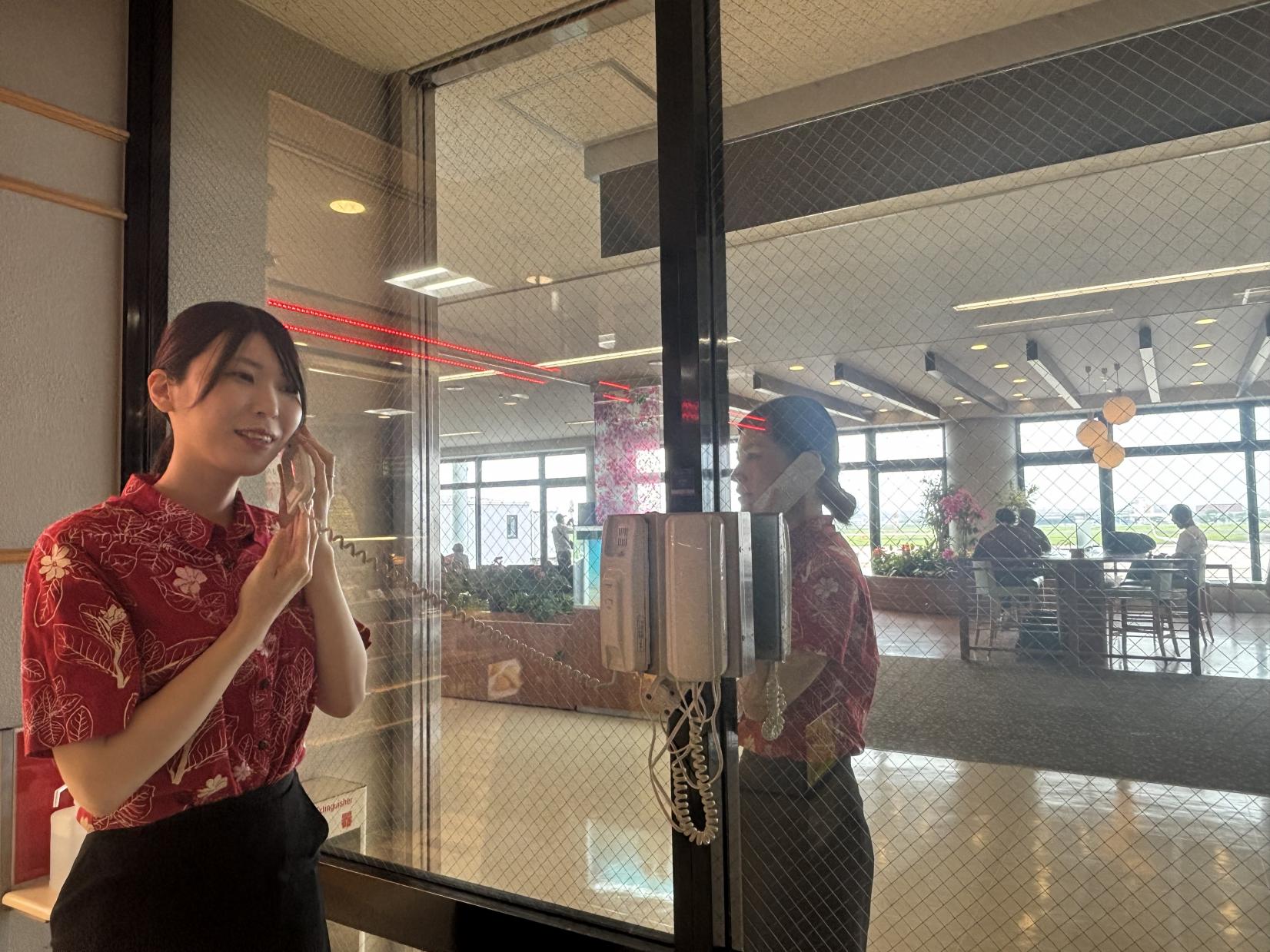 宮崎空港名物！もしもしコーナー-1