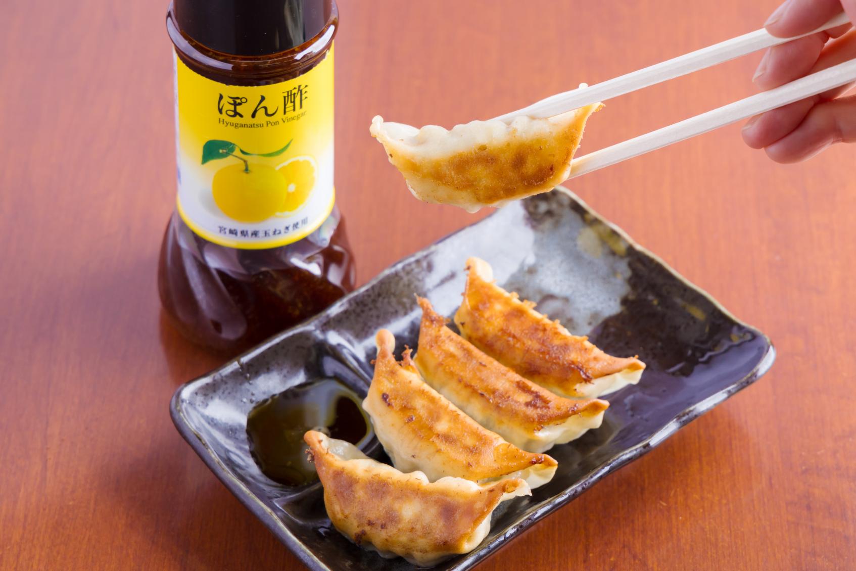 宮崎牛の旨味たっぷり！おかわり必至のあっさり餃子-0