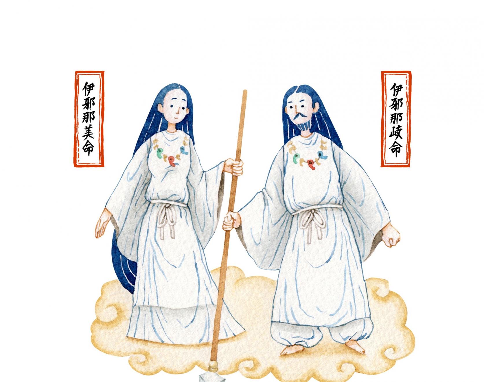 日本神話の原点！日本の国土の始まりを作った天照大御神の両親-0