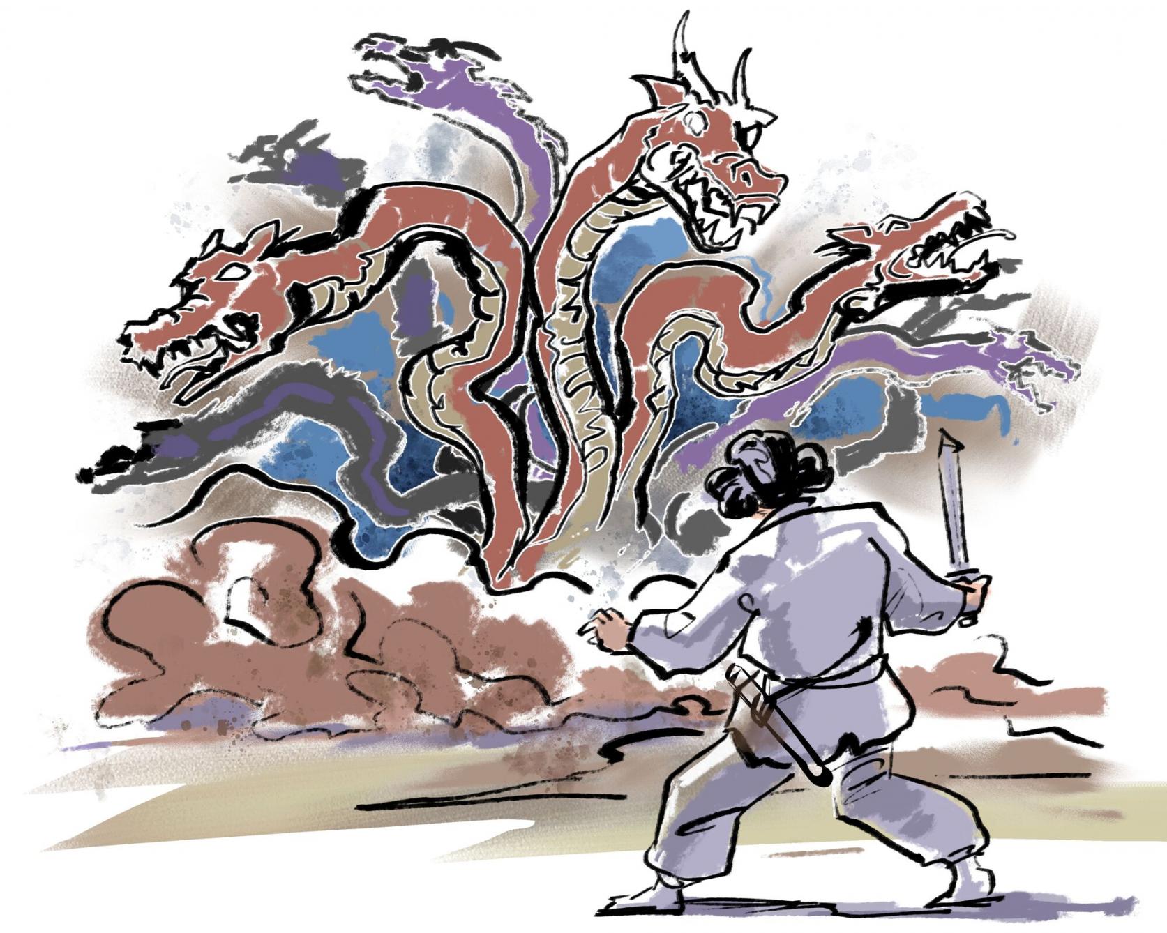 スサノオとヤマタノオロチ退治-0