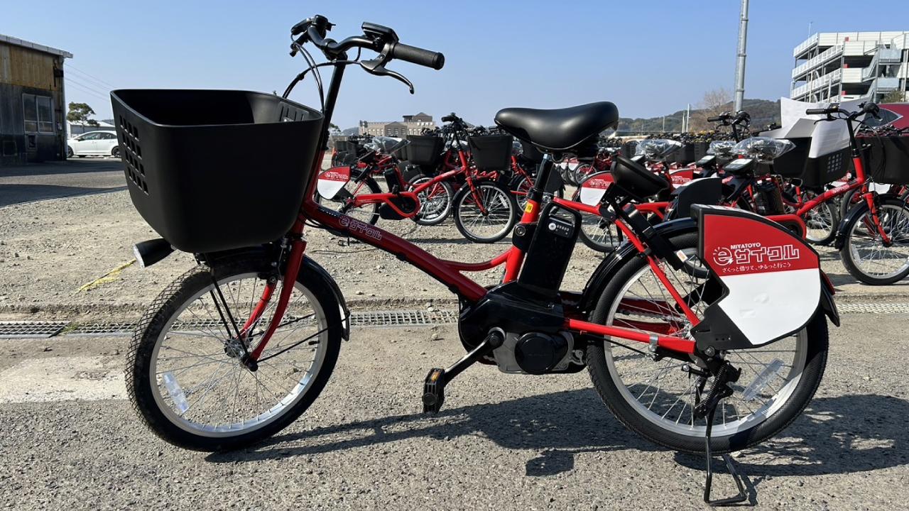 キャンプ会場でシェアサイクルサービス実施中！！-0