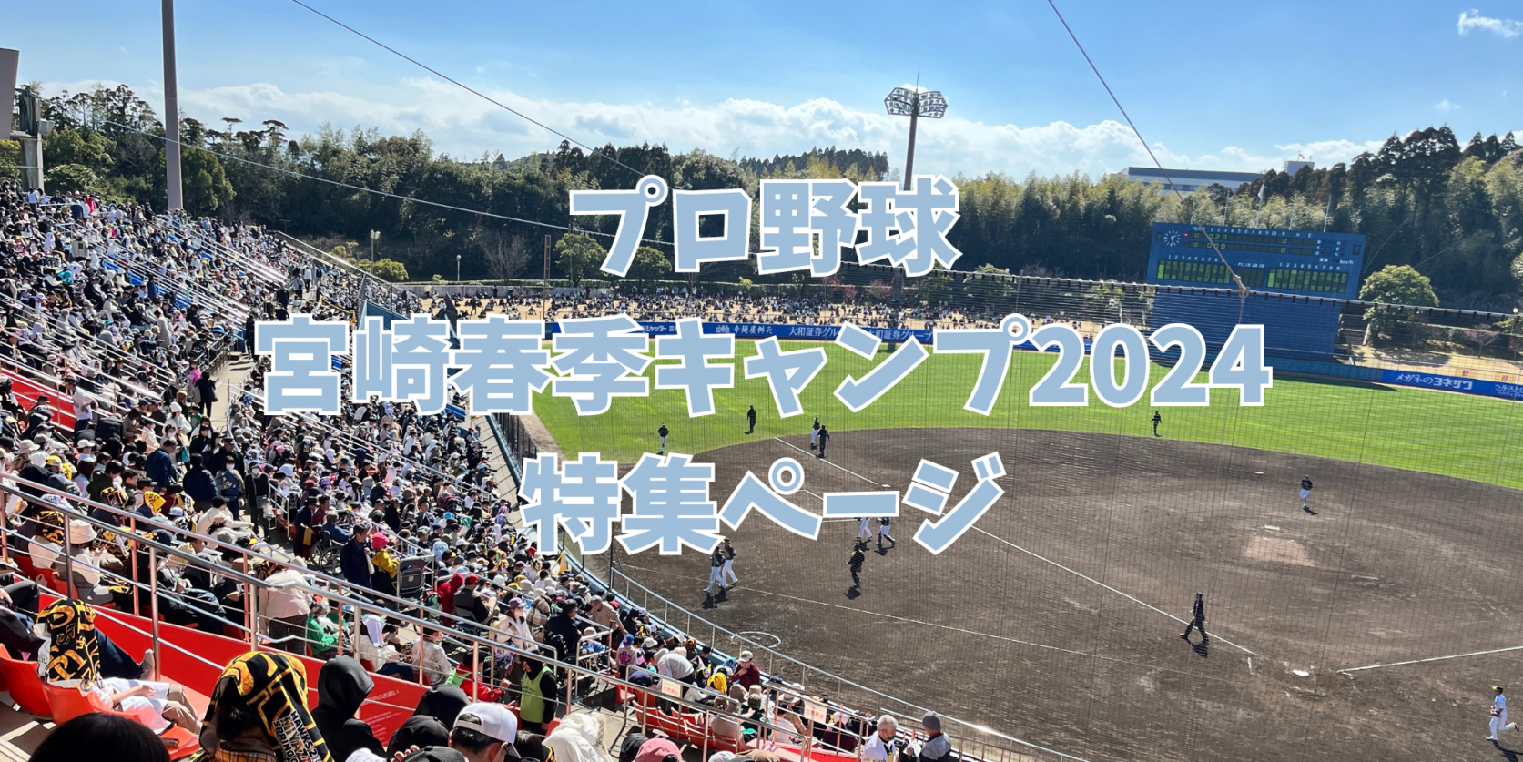 2024年プロ野球宮崎春季キャンプ-1
