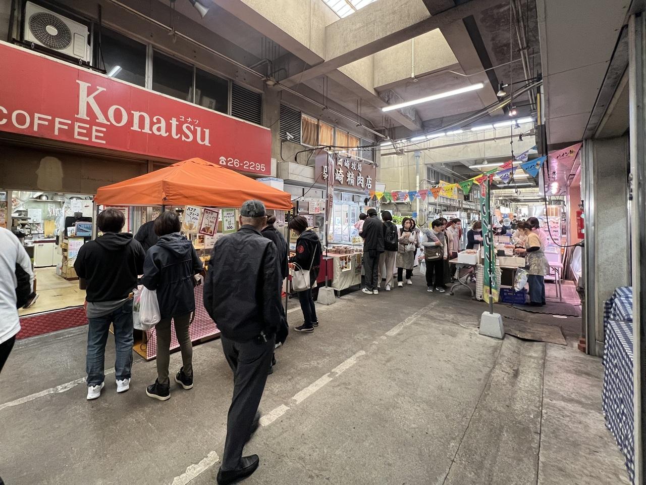 Walking through Miyazaki‘s kitchen. Experience local food at the Kankan Market.-1